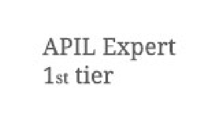 APIL Expert 1st tier